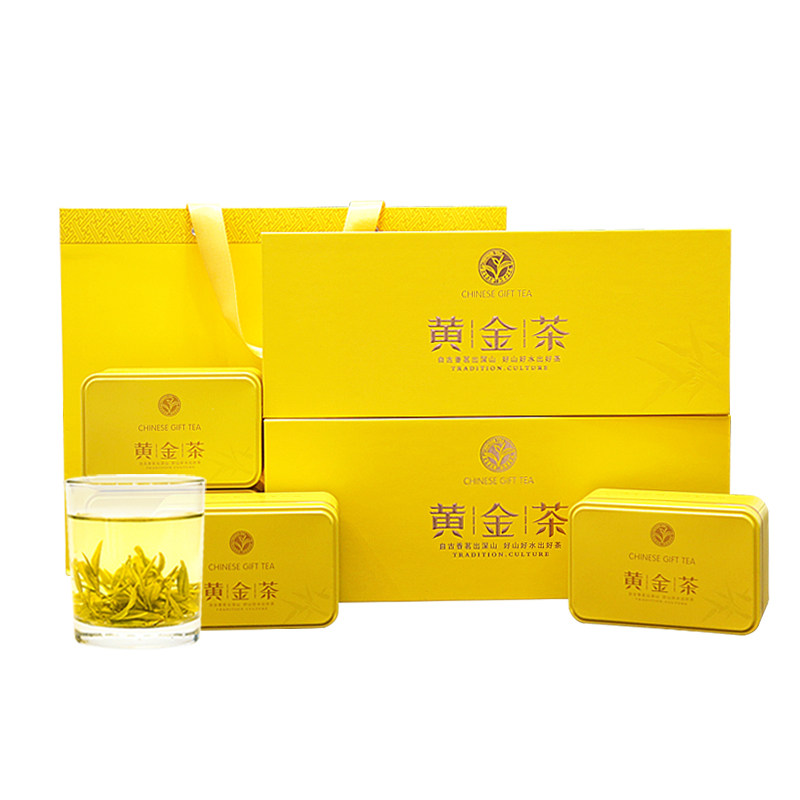 天目湖黄金芽礼盒装溧阳特产茶叶