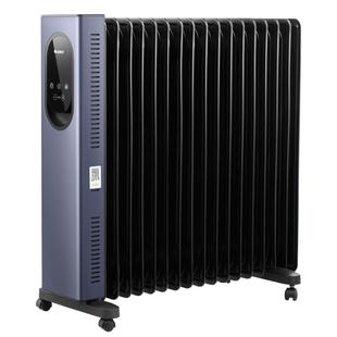 格力石墨烯油汀取暖器17片速热电暖气电油汀家用大面积油丁暖气机