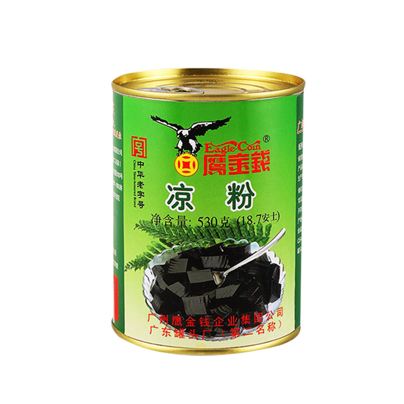 鹰金钱凉粉4罐无糖免水果捞甜品