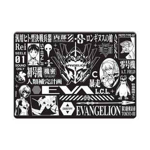 卡通福音战士EVA明日香绫波丽初号机笔记本电脑保护壳适用苹果MACBOOK Neo CASE M5 2026 A18 Air13.6 M4 M3