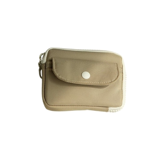 韩国iconic简约可挂多隔层硬币零钱包大容量男女便携证件卡收纳包