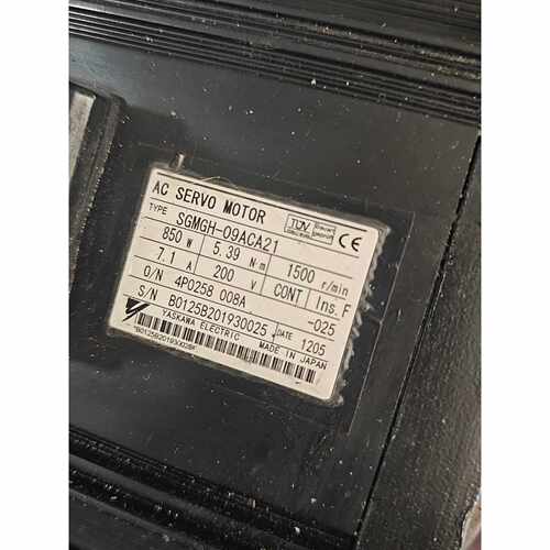 议价安川伺服电机SGMGH-09ACA21一个850w