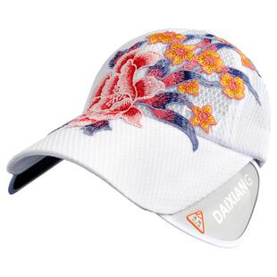 帽子女户外出游防晒棒球网帽刺绣花百搭休闲鸭舌帽遮阳透气太阳帽