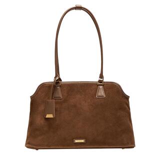 思加图冬季新款橙皮书托特包大容量单肩包手提包女包X8338DX5