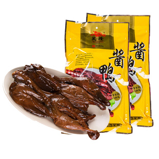 万隆酱鸭600g*2袋浙江杭州市酱鸭整只熟食板鸭年货老字号礼盒送礼