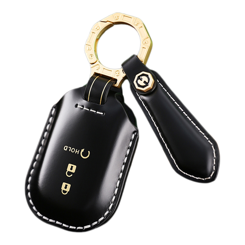 马臀风本田车钥匙套雅阁CRV皓影hrv冠道urv艾力绅专用手工真皮壳