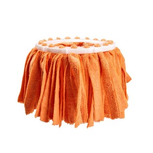 通用加厚旋转拖把替换头纯棉拖布毛巾布圆形拖把配件加密吸水墩布