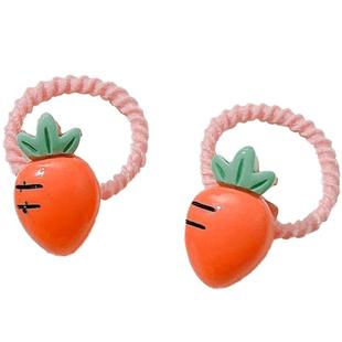 宝宝扎小啾啾发绳女不伤发橡皮筋彩色可爱拇指发圈高弹力头绳发饰