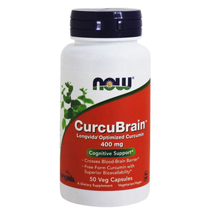 直邮高利用 美国nowfoods CurcuBrain Longvida专利姜黄素50粒