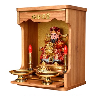 佛龛柜现代简约神龛供奉台家用财神爷摆放柜观音佛像供座台壁挂式