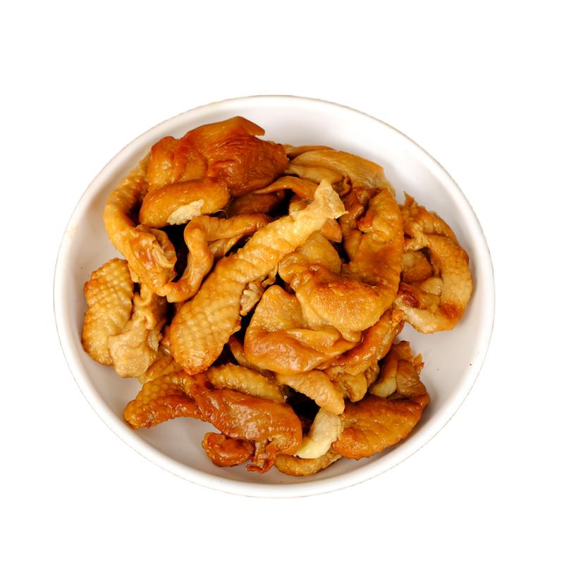 熏鸡皮哈尔滨特产焗鸡皮下酒菜熟食开袋即食锁鲜发货老式卤味鸡皮