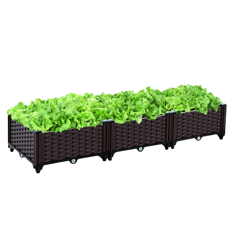 绘意37CM40CM种植箱配件专用种花盆加厚塑料组件户外楼顶种菜神器