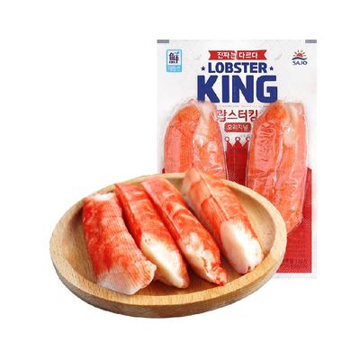 思潮大林低脂轻卡开袋即食蟹肉棒