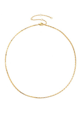 轻奢高级感气质大气不锈钢项链简约个性锁骨链颈链盒子链太阳花链