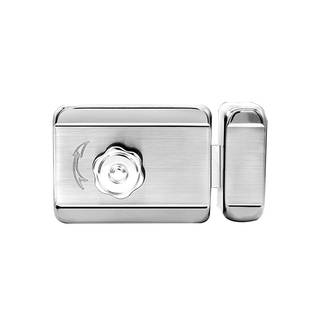 门禁电控锁刷卡一体锁单元楼宇大门灵性锁静音智能电机锁配件全套