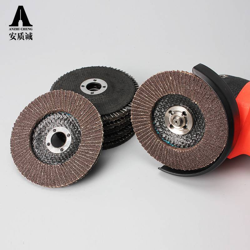 安质诚 百叶片 72页煅烧平面砂布轮百叶磨片 金属木板打磨抛光片