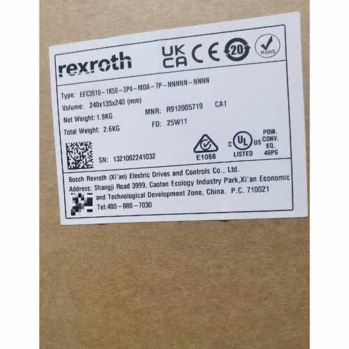 询价-Rexroth力士乐EFC3610-1K50-3P4-MDA