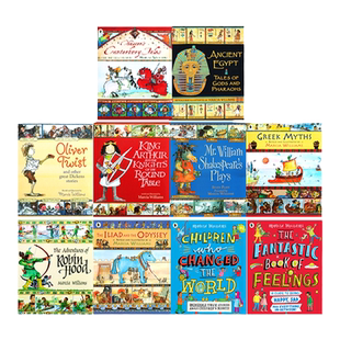 Marcia Williams 图话经典 莎士比亚戏剧英文原版 Mr William Shakespeare's Plays 玛西娅威廉姆斯名著改编系列 漫画绘本图画书