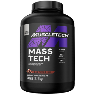 MUSCLETECH肌肉科技高性能增肌粉7磅瘦人增肌增重健身补剂蛋白粉