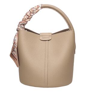 奥康女包2026新款水桶包大容量单肩包高级感斜挎包包真皮手提小包