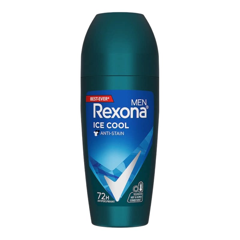 Rexona 男士冰爽防护走珠止汗露 45ml滚珠式清爽冰爽清凉防汗持久