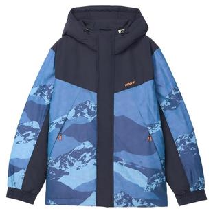 商场同款Levi's李维斯冬暖系列25年秋冬新款男士连帽羽绒服004Z8