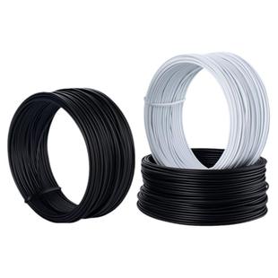 电镀锌铁丝包塑捆铁线扎线PVC绑丝扎丝0.55/0.75电信通信光缆绑线