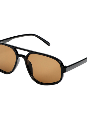 VNTG墨镜双梁复古改良飞行员式欧美风ins博主同款uv400太阳眼镜