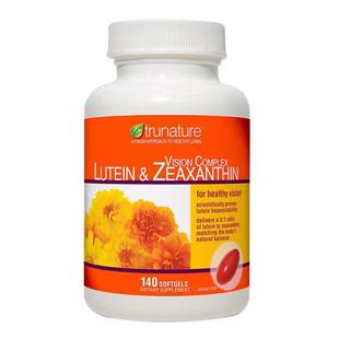 【自营】trunature儿童成人养眼护眼专利胶囊25mg叶黄素玉米黄素