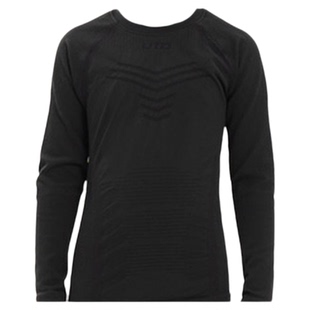 UTO儿童运动速干衣秋冬男女童户外滑雪跑步爬山排汗保暖内衣套装