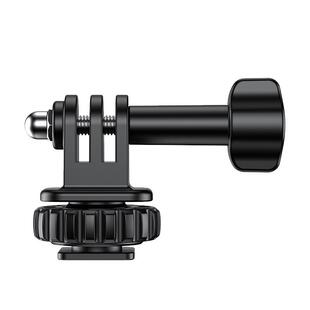 VRIG唯乐格AC24 GoPro冷靴支架转接头适用大疆action5pro/4运动相机6底座1/4热靴DJI osmo360影石acepro2配件