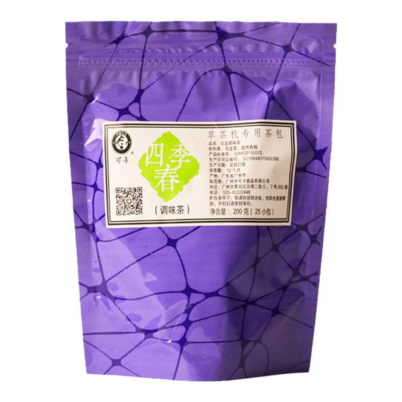 可卡四季春茶三角茶包乌龙调味茶奶茶店专用冷泡乌龙茶铁观音茶叶