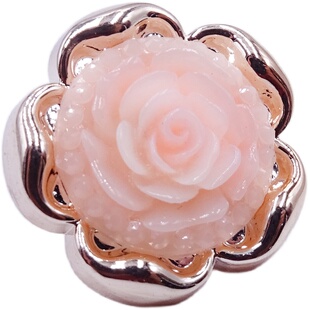 睡衣扣子圆形百搭女衣服毛呢大衣毛衣棉衣纽扣粉色红色装饰钮扣