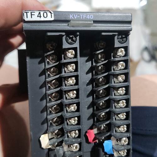 询KV-TF40  基恩士PLC模拟量模块，原装成色如图功能正