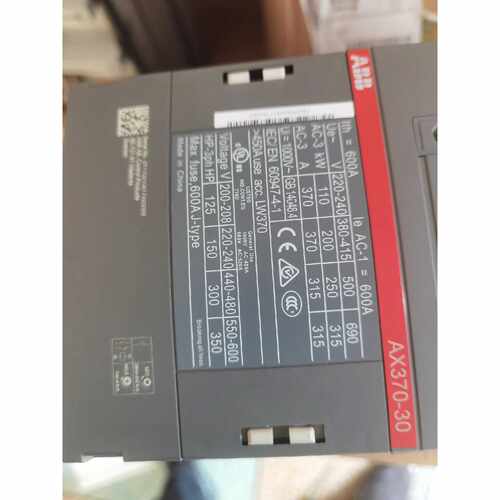 询ABB接触器AX3703011220V1SFL6
