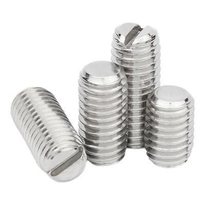 304201不锈钢一字平端紧定