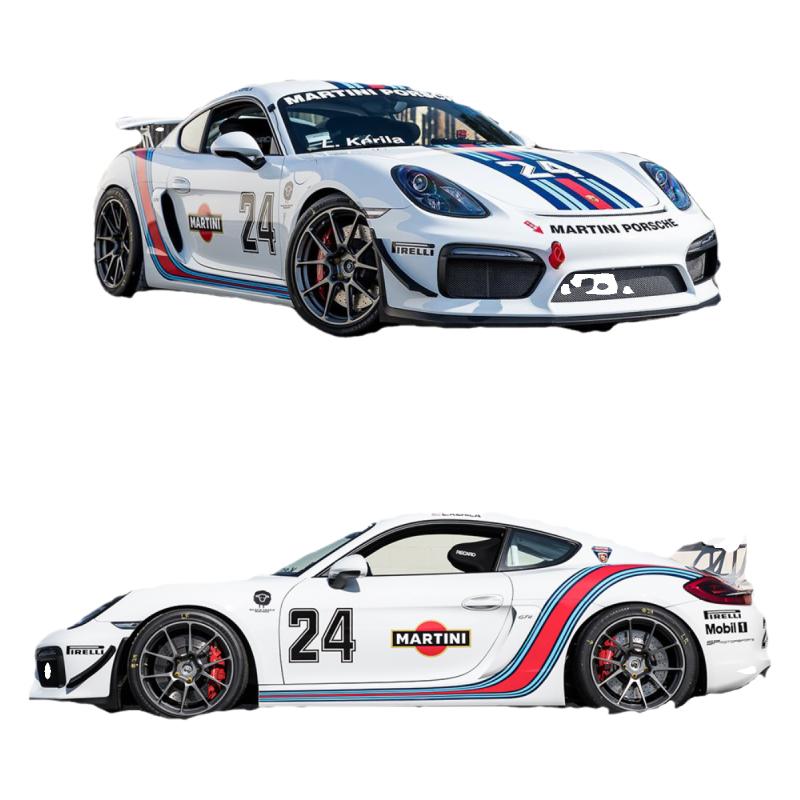保时捷911CaymanGT3车贴拉花