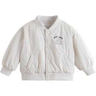 马克珍妮男童小狗飞行员棒球服宝宝外套夹克2025年秋冬新款551590