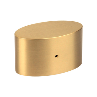 纯铜椭圆形铜脚套长方形圆角黄铜沙发椅凳餐桌新中式实木家具铜件