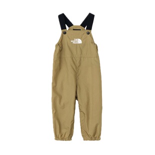 日本北面 the north face 2026春夏儿童装宝宝防水防风按扣背带裤