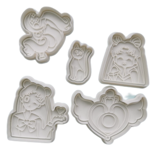 小派烘焙创意私人定制文创二次元曲奇饼干模具印花模具任意来图案