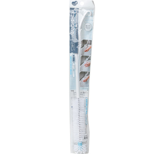 日本进口细瓶口清洗尼龙刷家用长柄洗杯刷保温杯玻璃茶杯长瓶刷子