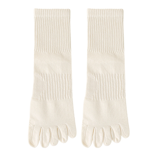 袜子男款纯棉五指袜秋冬季中筒袜吸汗防臭棉袜分脚趾男士冬天长袜