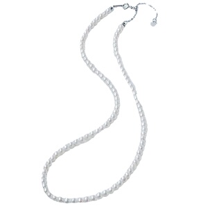 天然淡水无核珍珠项链正圆baby珠18K金小米链优雅女气质百搭颈链