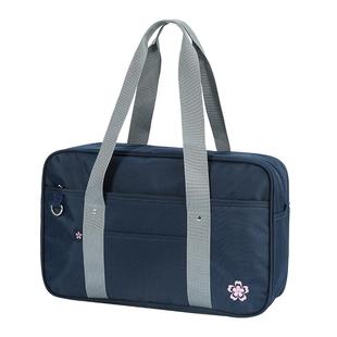 日系基础款刺绣日常JK制服包手提包校供学生书包单肩斜挎包电脑包