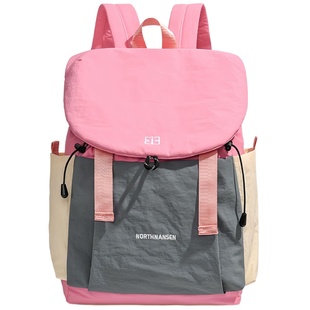 女士双肩包通勤电脑包轻便旅行包潮流行李包书包时尚背包防水背囊