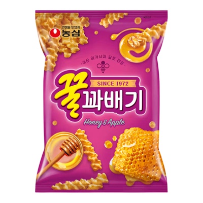 韩国进口韩国蜂蜜脆条农心麻花