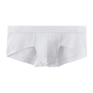 佐印男士三角内裤冰丝棉感低腰透气纯色性感男款莫代尔运动短裤潮