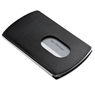 清仓德国Philippi名片夹商务男士真皮名片盒女士礼品定制logo刻字