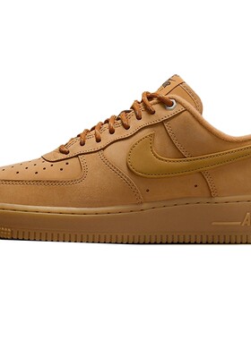 NIKE耐克女AIR FORCE AF1小麦空军一号运动休闲鞋板鞋FZ7372-200